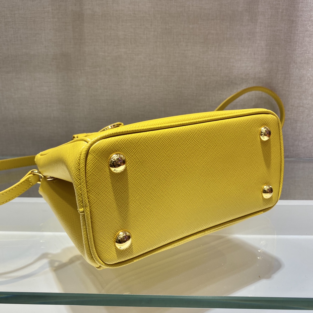 Prada Galleria Saffiano Leather Micro-Bag(20-14.5-9.5cm)   1BA906 - PerfectKickZ