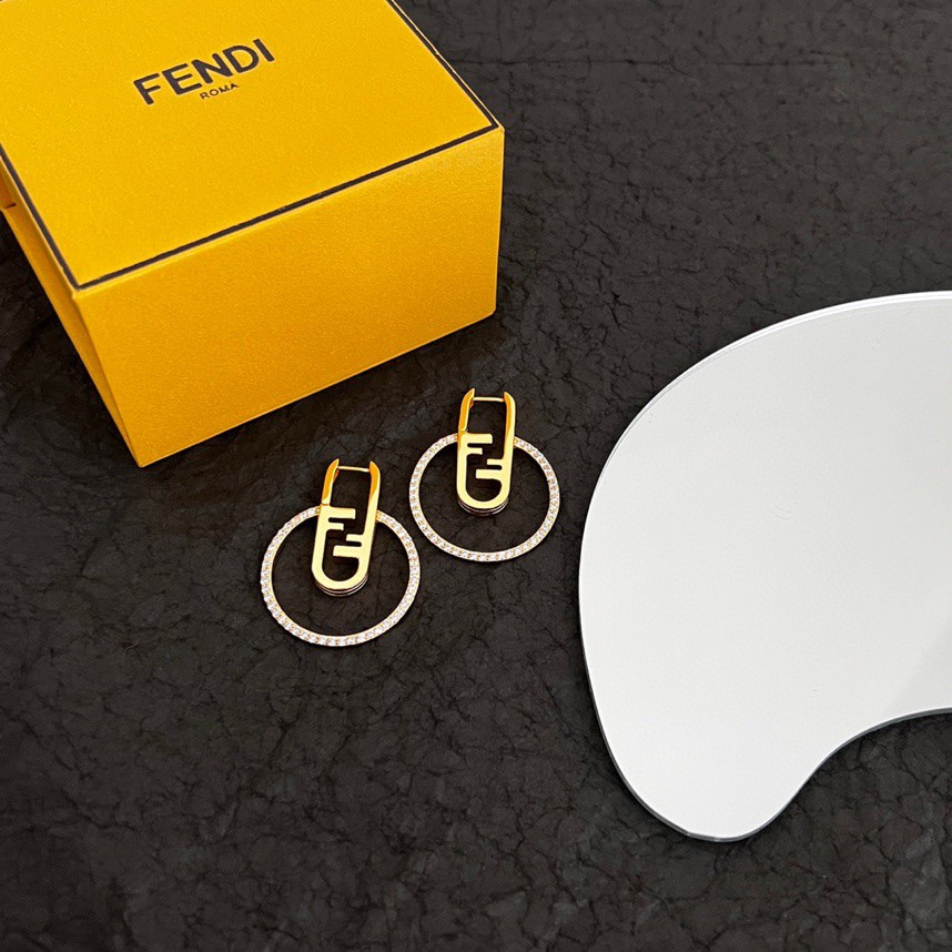 Fendi O’Lock Earrings - PerfectKickZ