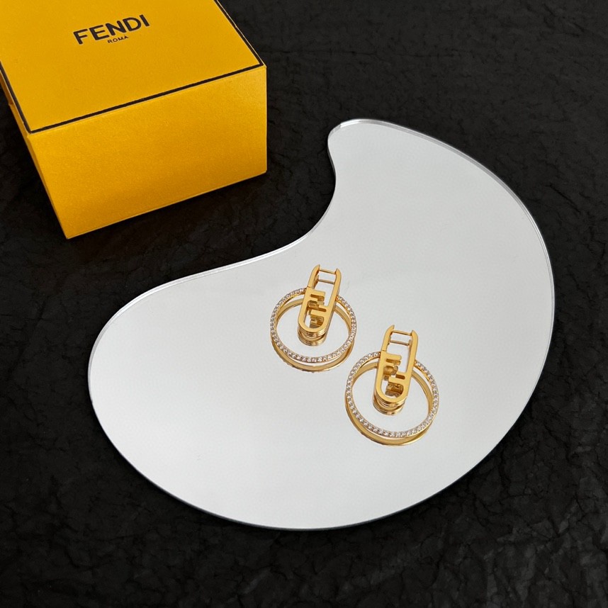 Fendi O’Lock Earrings - PerfectKickZ