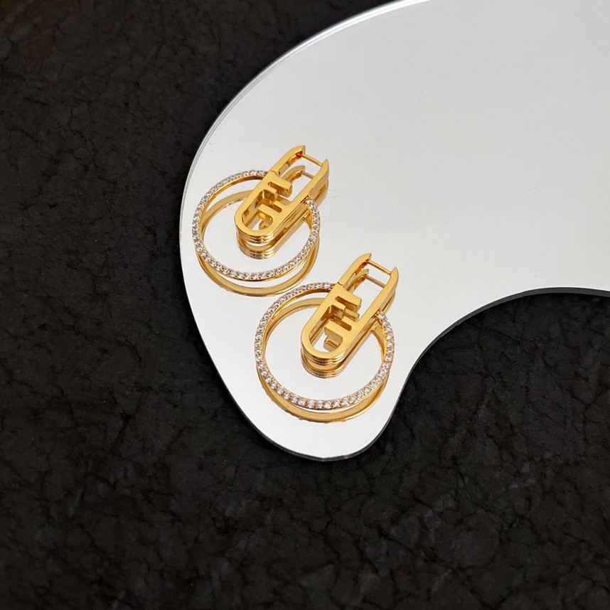 Fendi O’Lock Earrings - PerfectKickZ