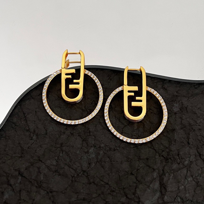 Fendi O’Lock Earrings - PerfectKickZ