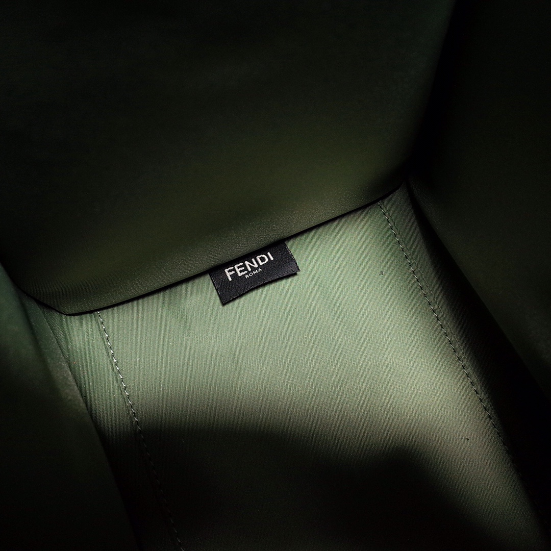 Fendi Sunshine Medium Shopper Bag In Green(35-31-17cm)  8BH386 - PerfectKickZ