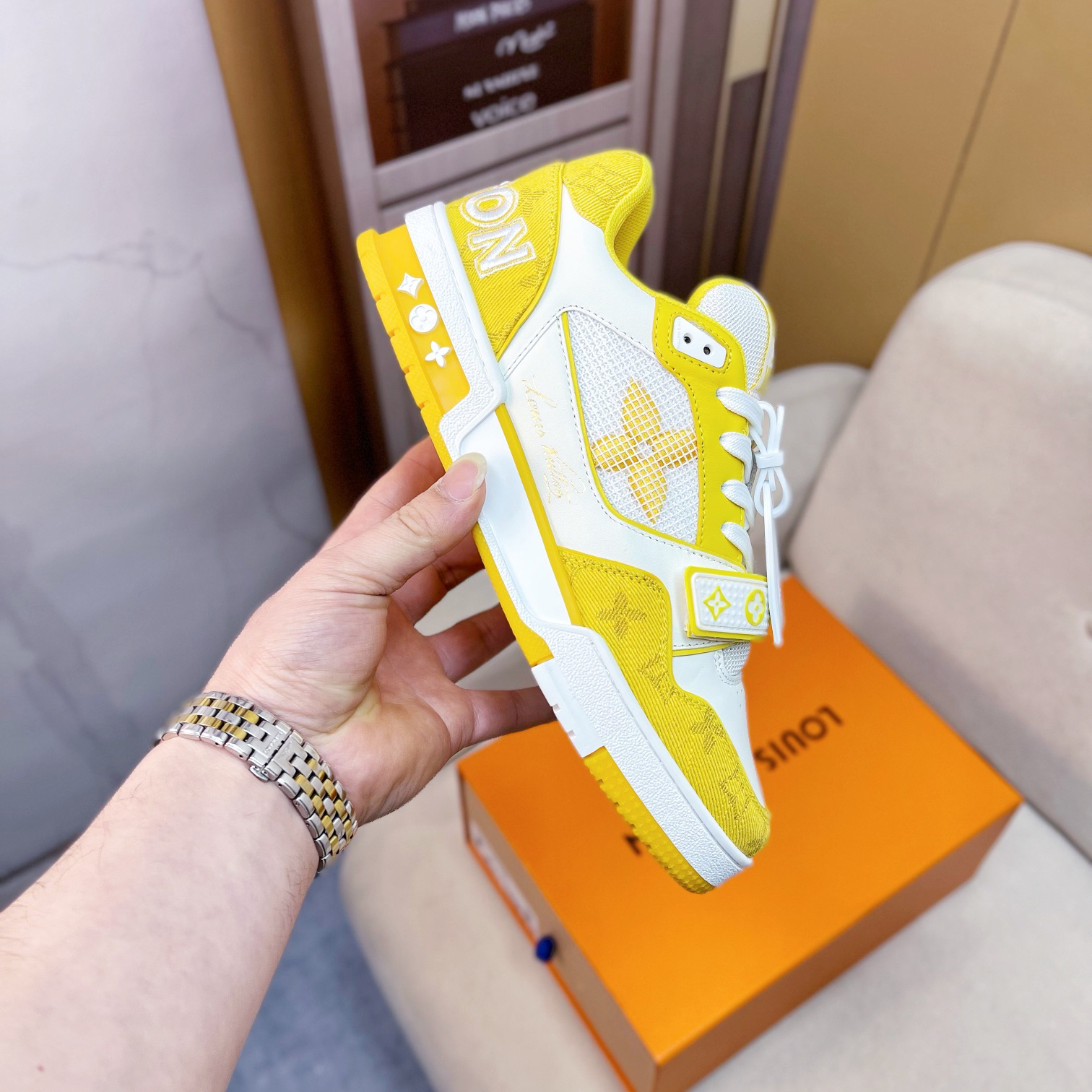 Louis Vuitton Trainer Sneaker - PerfectKickZ