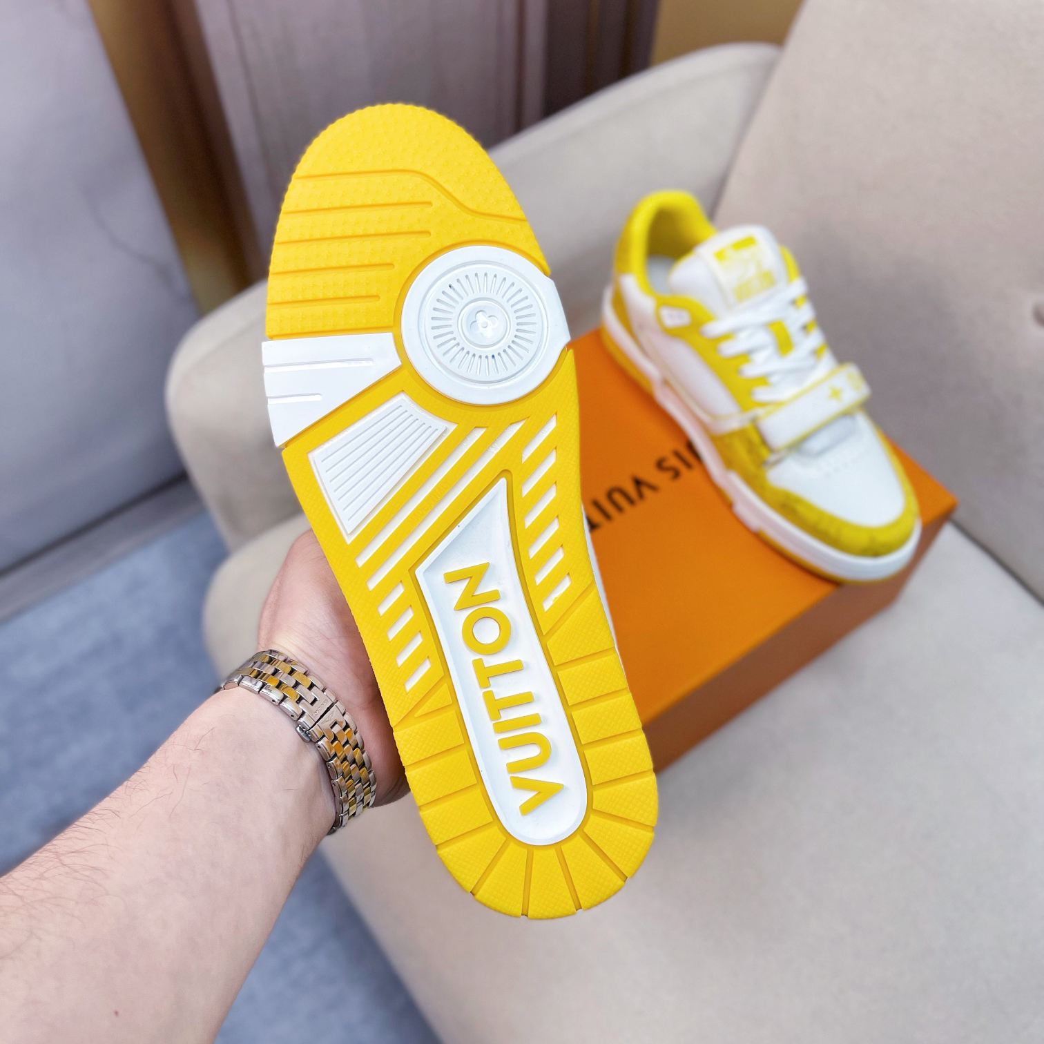 Louis Vuitton Trainer Sneaker - PerfectKickZ