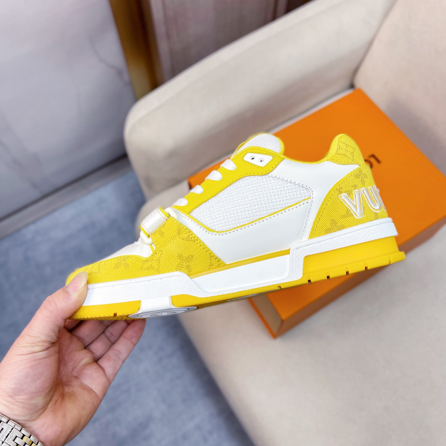 Louis Vuitton Trainer Sneaker - PerfectKickZ