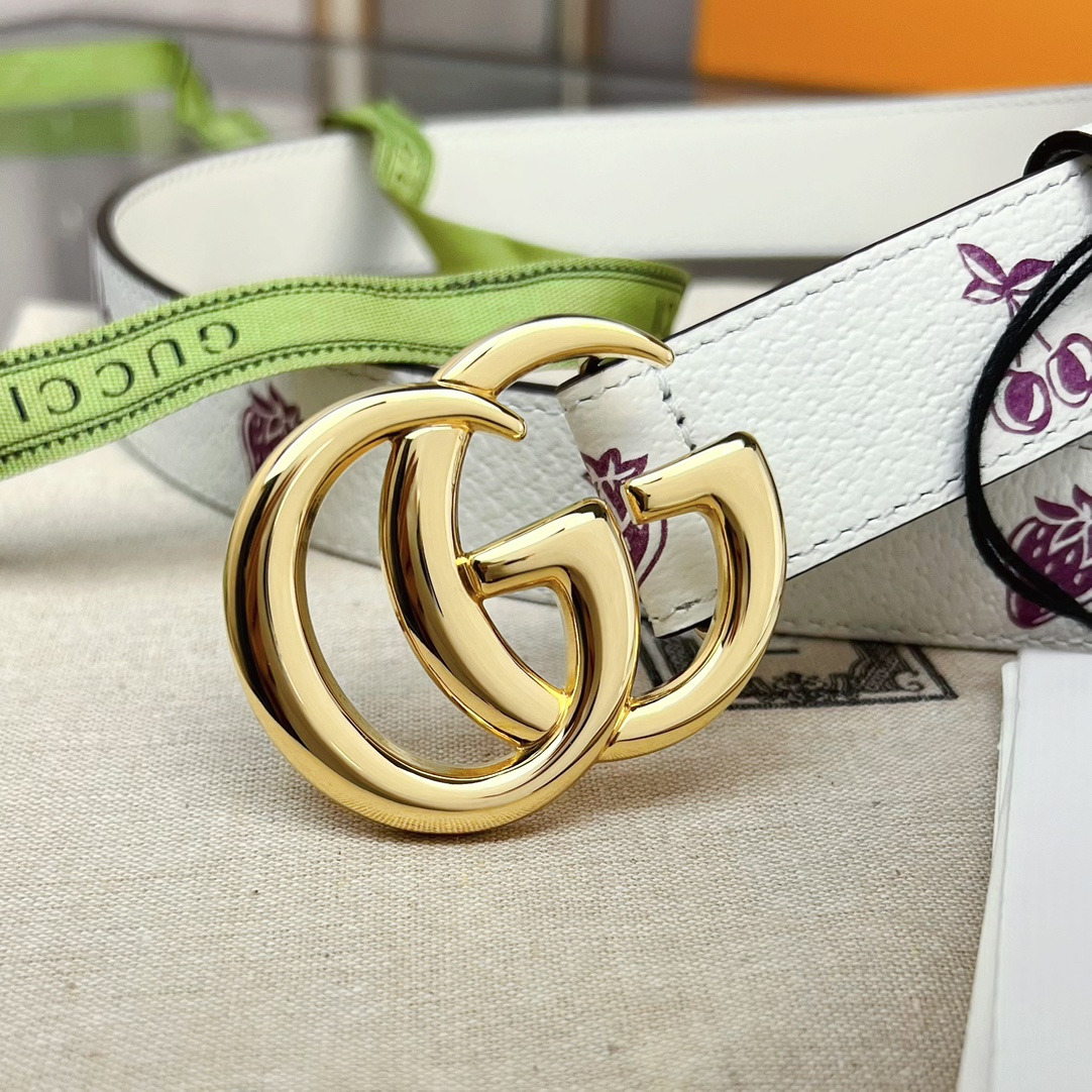 Gucci  GG Marmont Thin Belt - PerfectKickZ