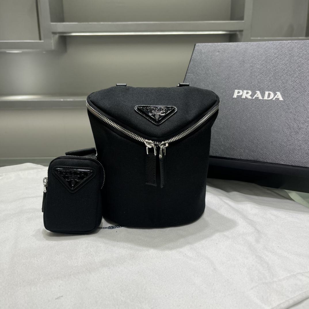 Prada Re-Nylon And Leather Shoulder Bag - PerfectKickZ