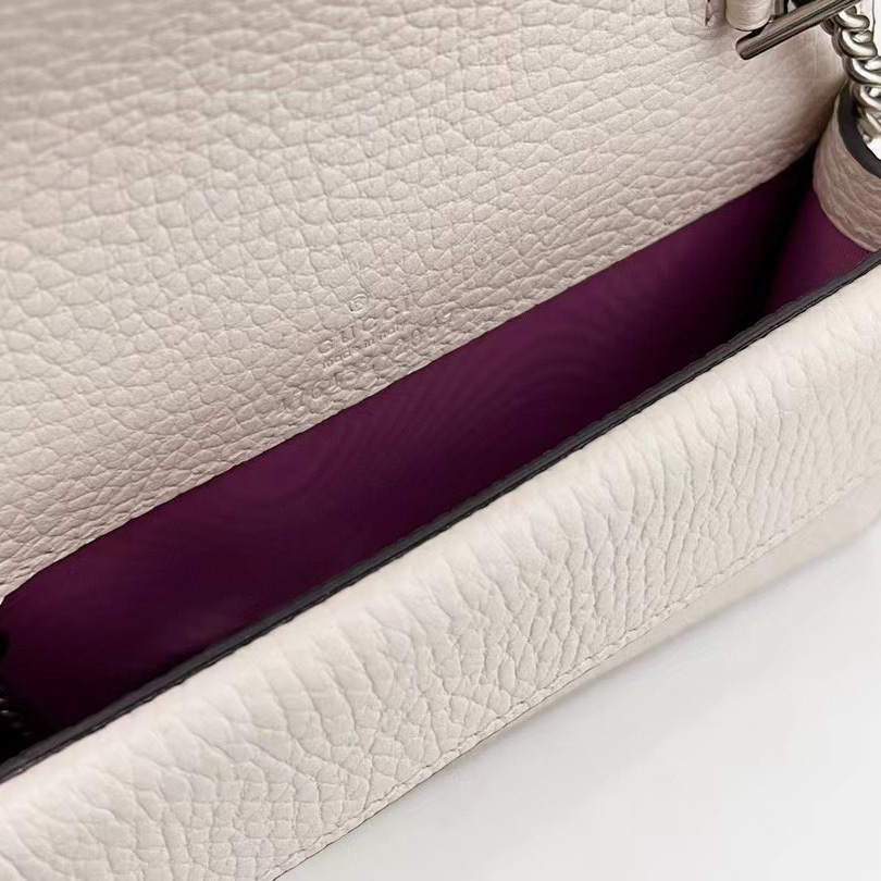 Gucci Dionysus Supermini Ivory Leather Shoulder Bag(16.5-10-4.5CM) - PerfectKickZ