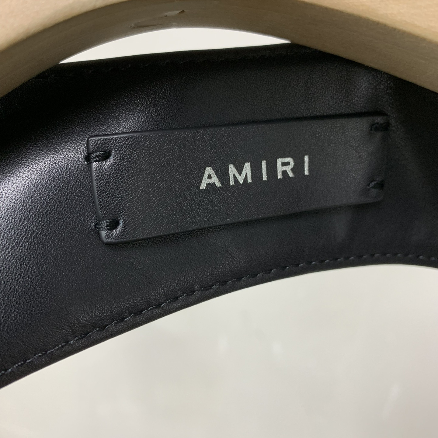 Amiri Black Leather Harness Bag - PerfectKickZ