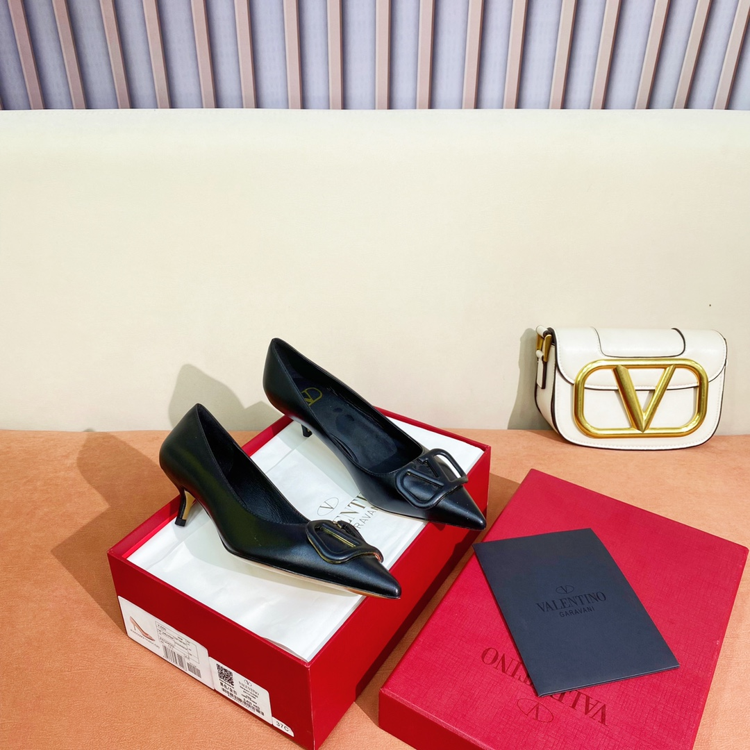 Valenti Vlogo Signature Calfskin Pump - PerfectKickZ