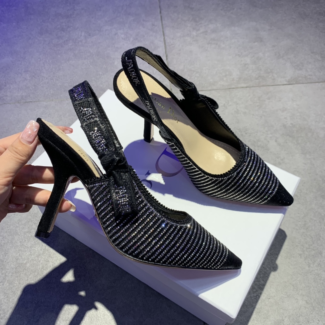 Dior J'Adior Slingback Pump With Heel Height Of 9.5cm - PerfectKickZ