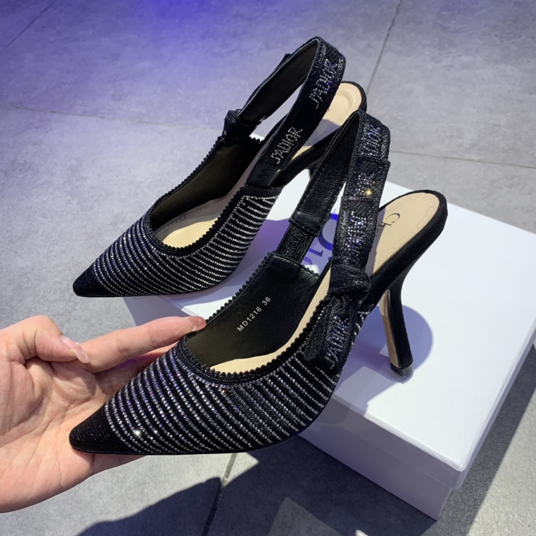 Dior J'Adior Slingback Pump With Heel Height Of 9.5cm - PerfectKickZ