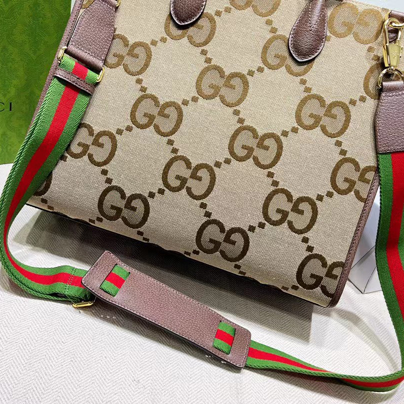 Gucci Tote Bag With Jumbo GG(37-32.5-15cm) - PerfectKickZ