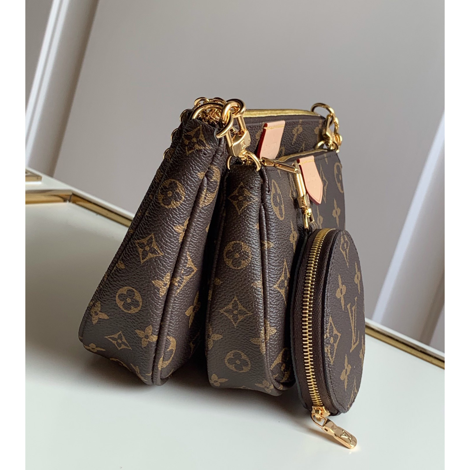 Louis Vuitton Multi Pochette Accessoires(24-13-5cm/19-11-4cm/9-2-1cm) - PerfectKickZ