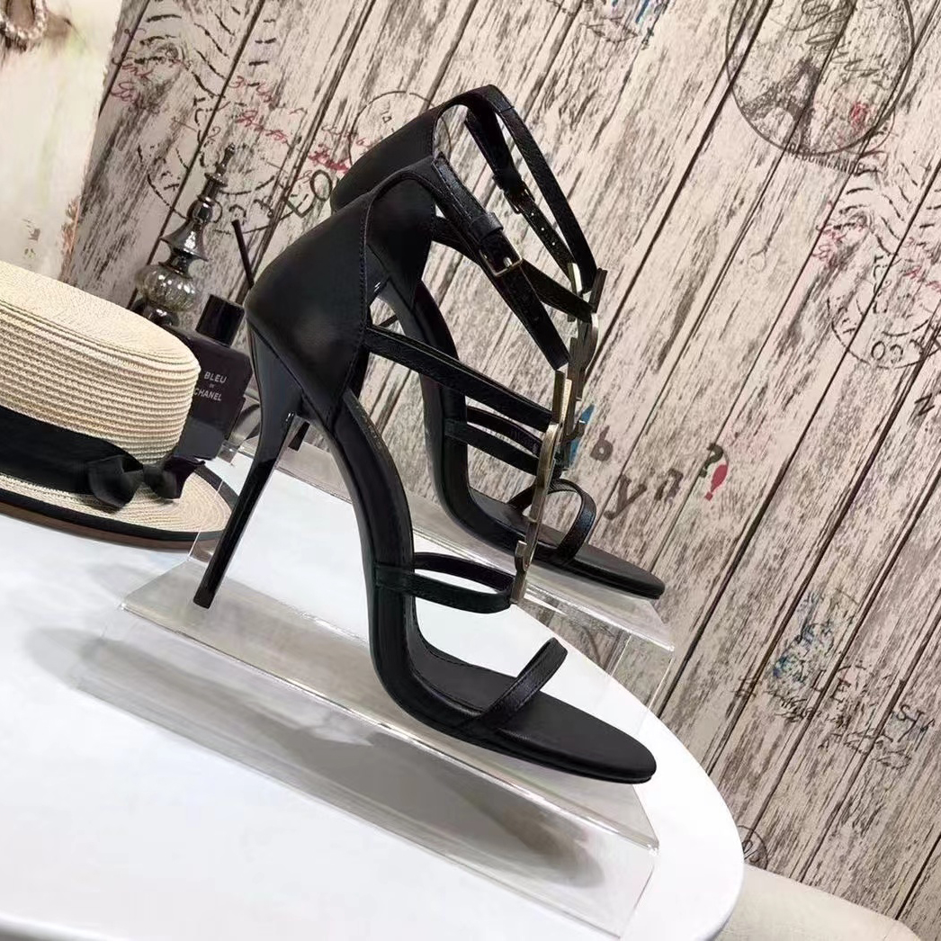 Saint Laurent High Heeled Sandals - PerfectKickZ