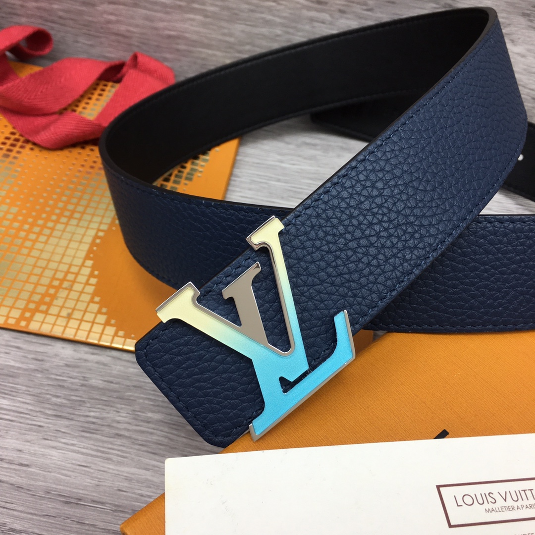 Louis Vuitton Shape 40MM Reversible Belt - PerfectKickZ