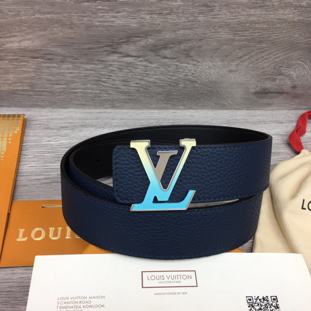 Louis Vuitton Shape 40MM Reversible Belt - PerfectKickZ