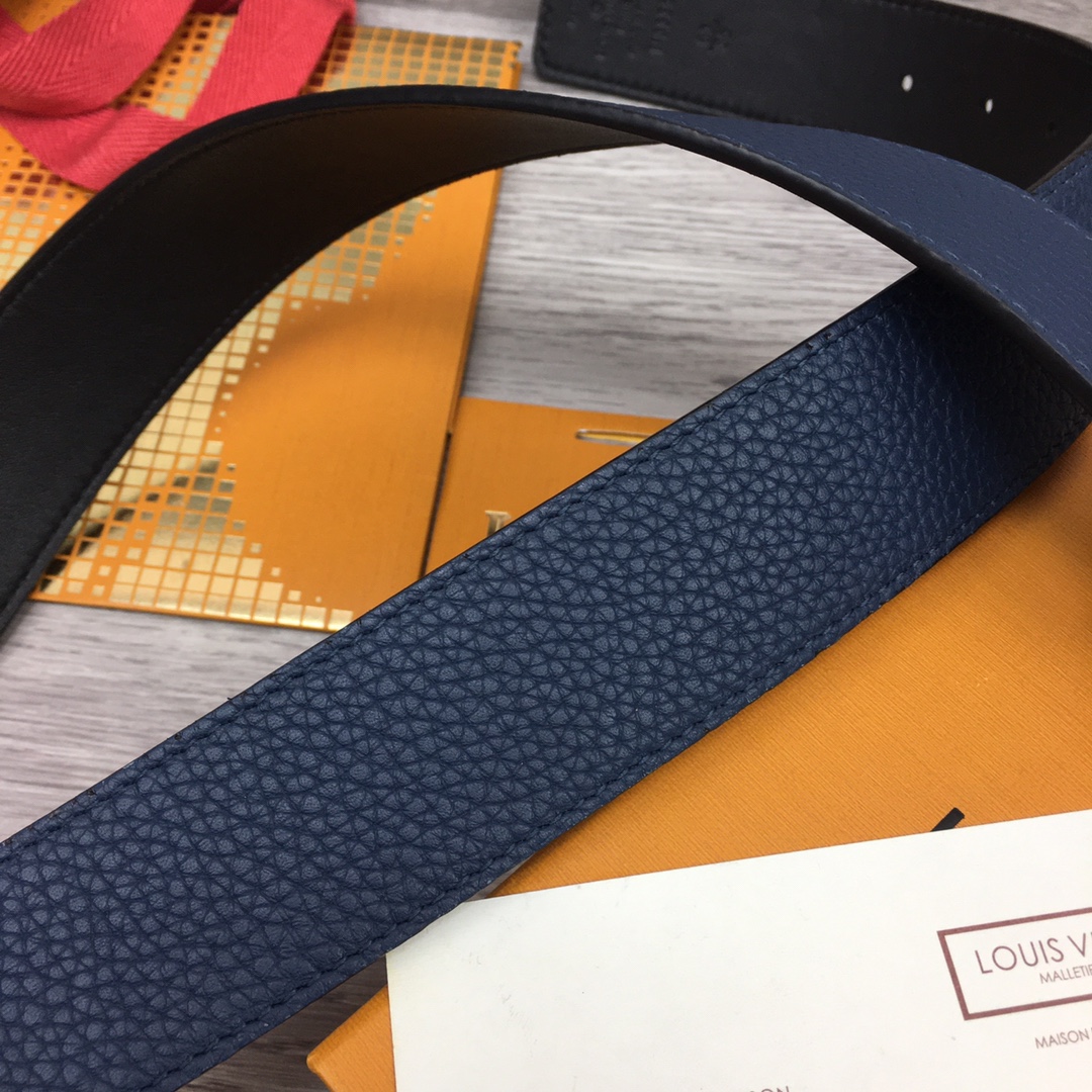 Louis Vuitton Shape 40MM Reversible Belt - PerfectKickZ