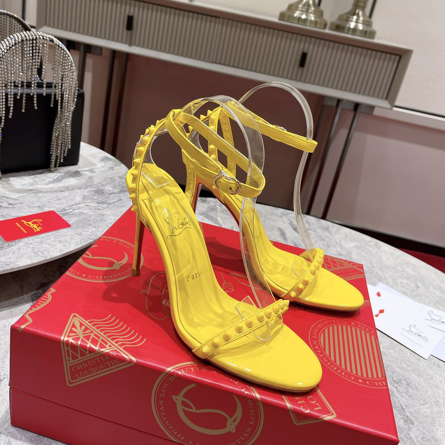 Christian Louboutin So Me Sandal 100MM - PerfectKickZ