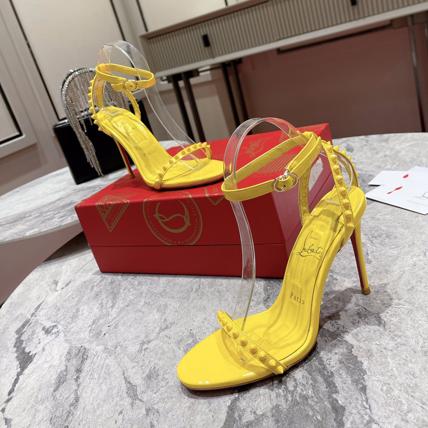 Christian Louboutin So Me Sandal 100MM - PerfectKickZ