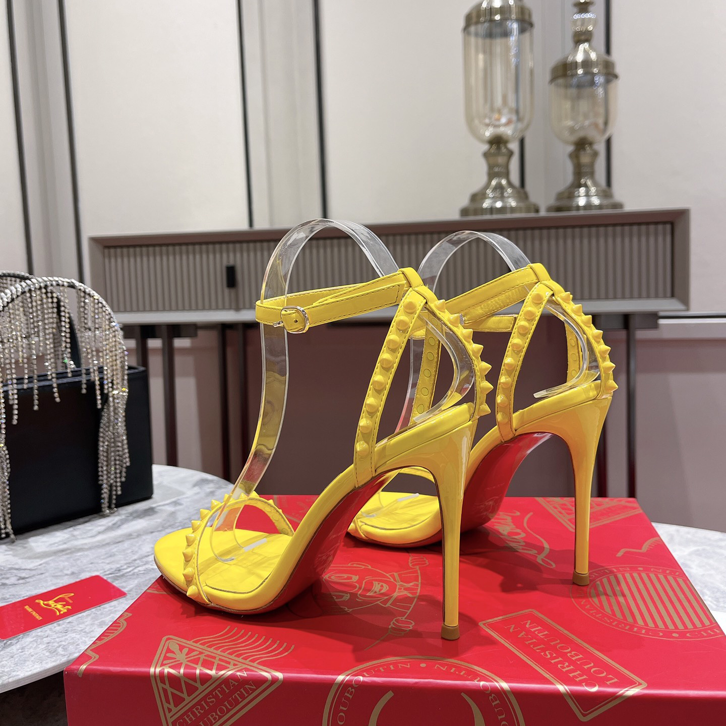Christian Louboutin So Me Sandal 100MM - PerfectKickZ