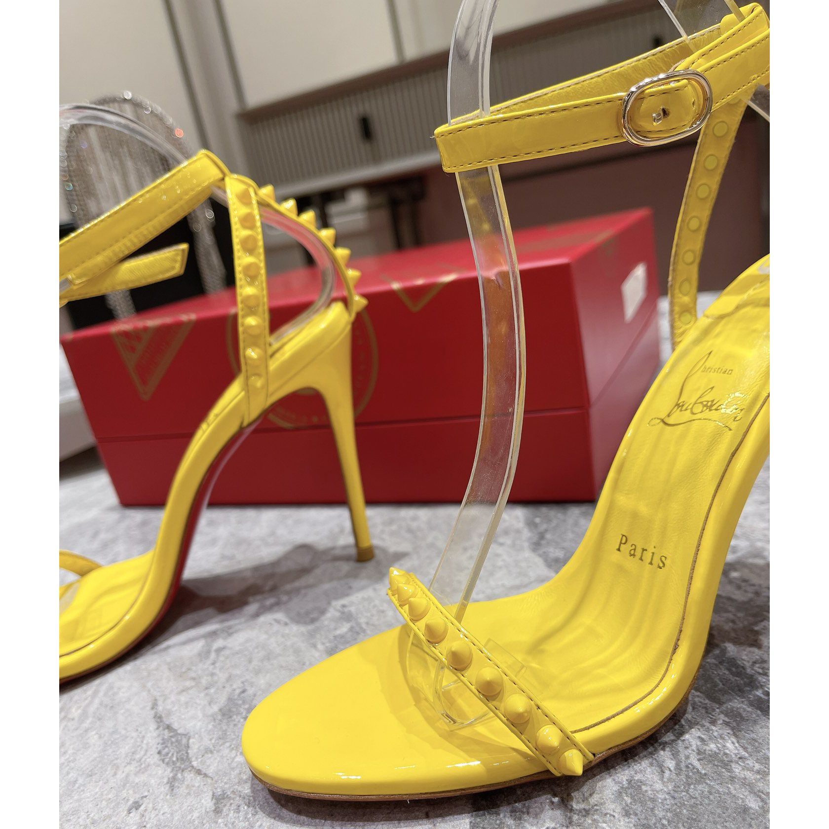 Christian Louboutin So Me Sandal 100MM - PerfectKickZ