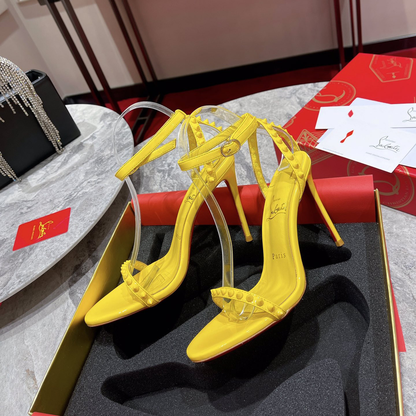 Christian Louboutin So Me Sandal 100MM - PerfectKickZ