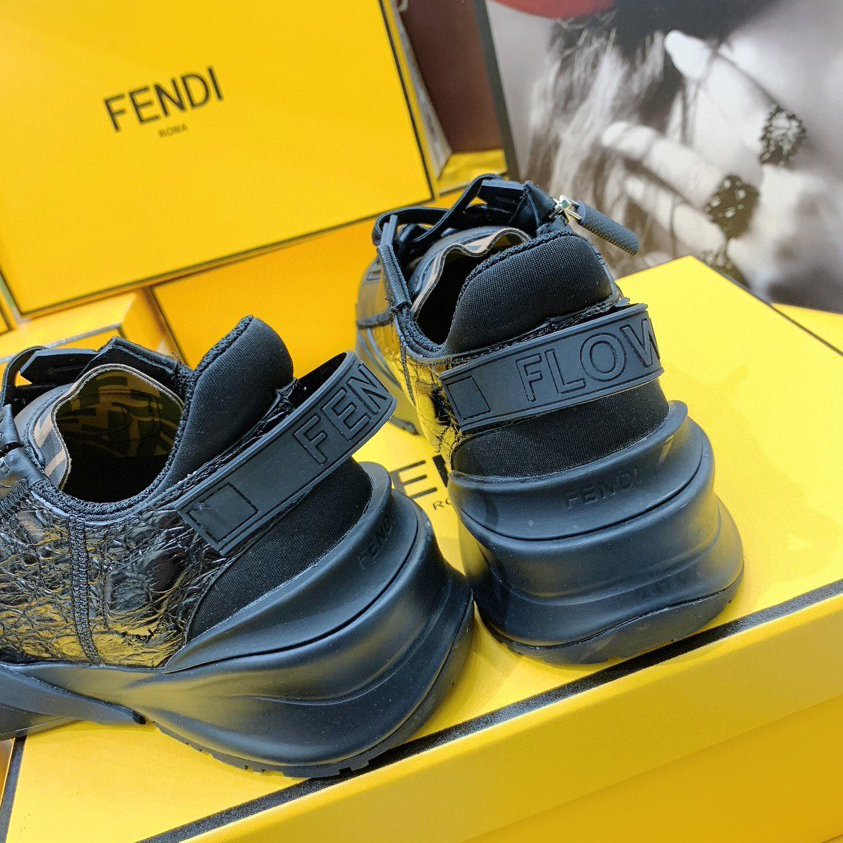 Fendi Flow Beige Suede Low-Tops Sneakers - PerfectKickZ