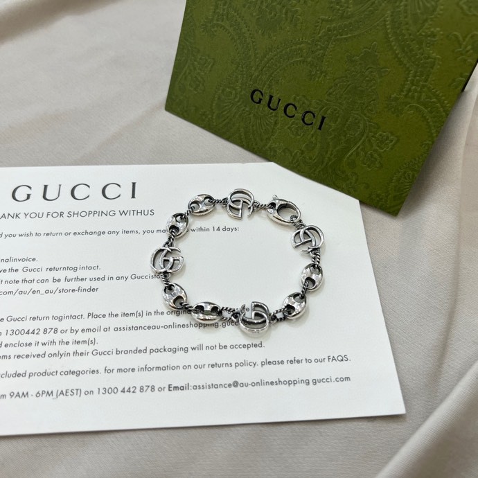 Gucci Double G Bracelet - PerfectKickZ