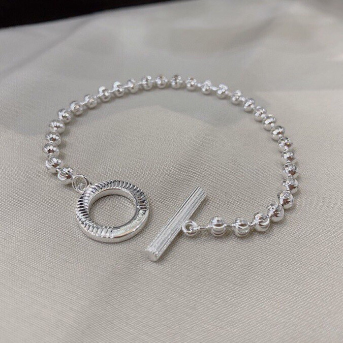 Gucci Silver Boule Chain Bracelet - PerfectKickZ