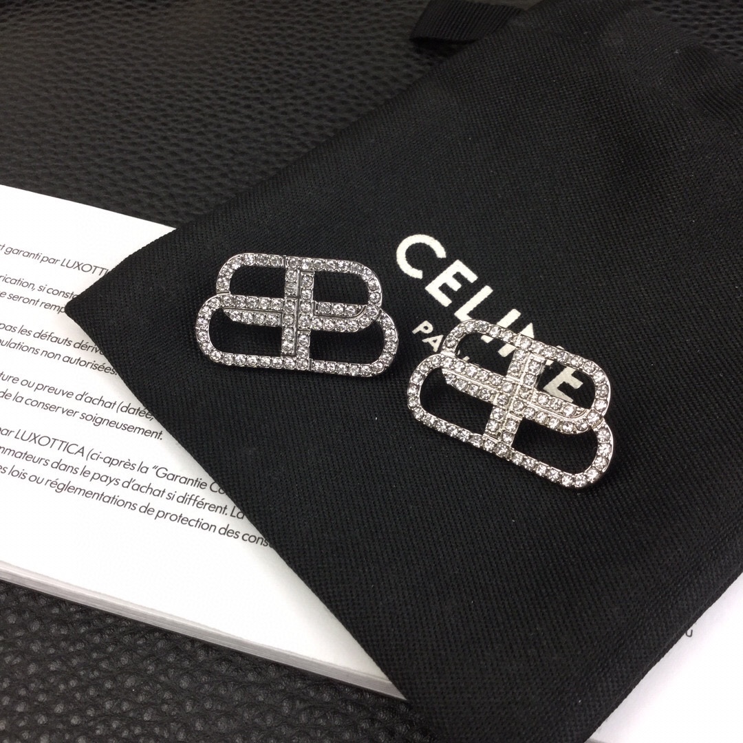 Balenciaga BB 2.0 Earrings - PerfectKickZ