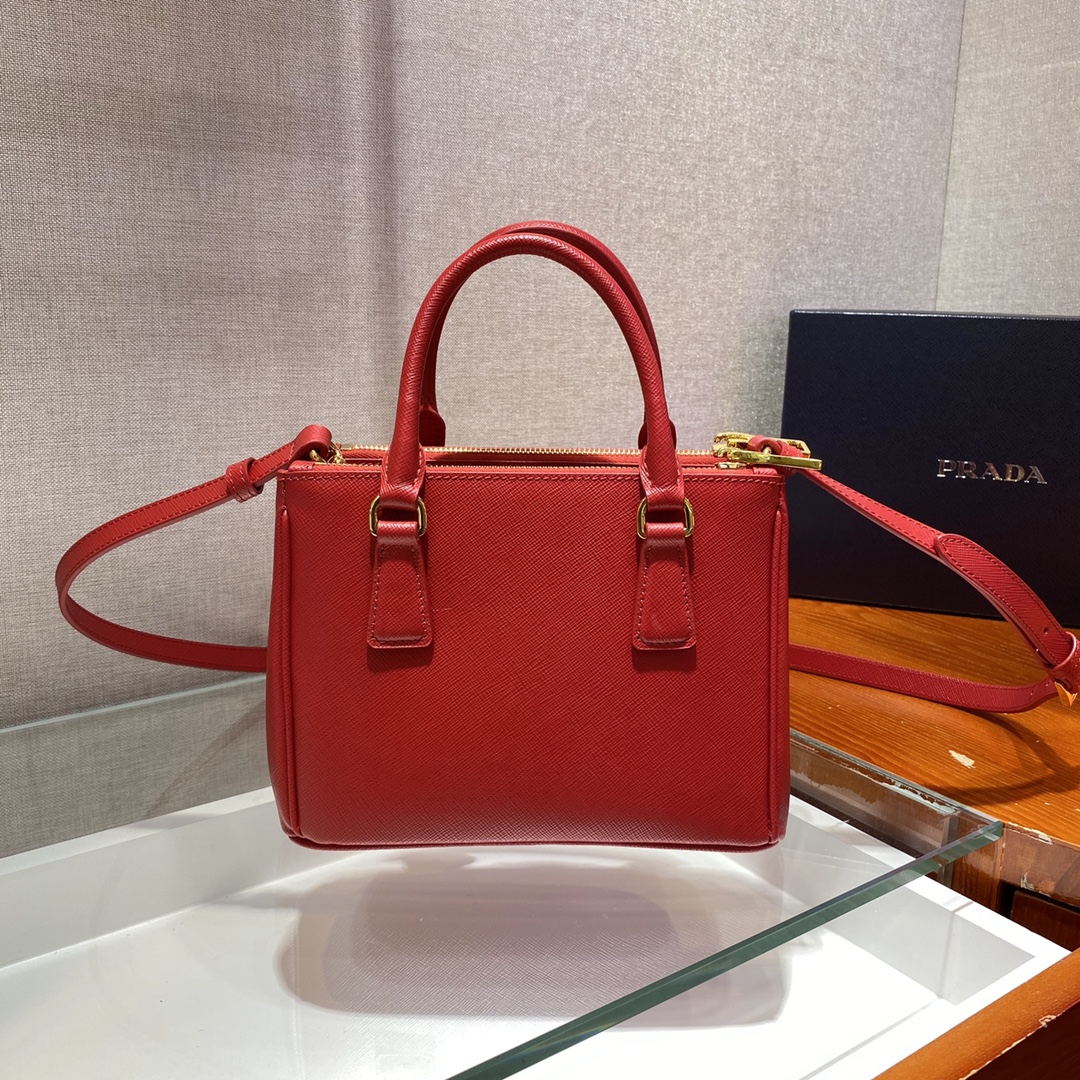 Prada Galleria Saffiano Leather Micro-Bag(20-14.5-9.5cm)   1BA906 - PerfectKickZ