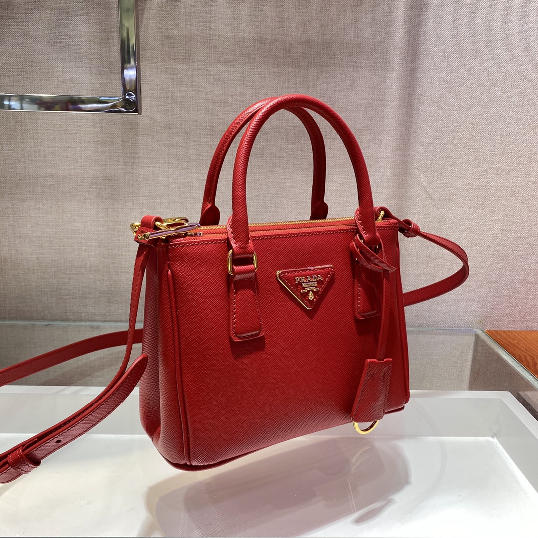 Prada Galleria Saffiano Leather Micro-Bag(20-14.5-9.5cm)   1BA906 - PerfectKickZ