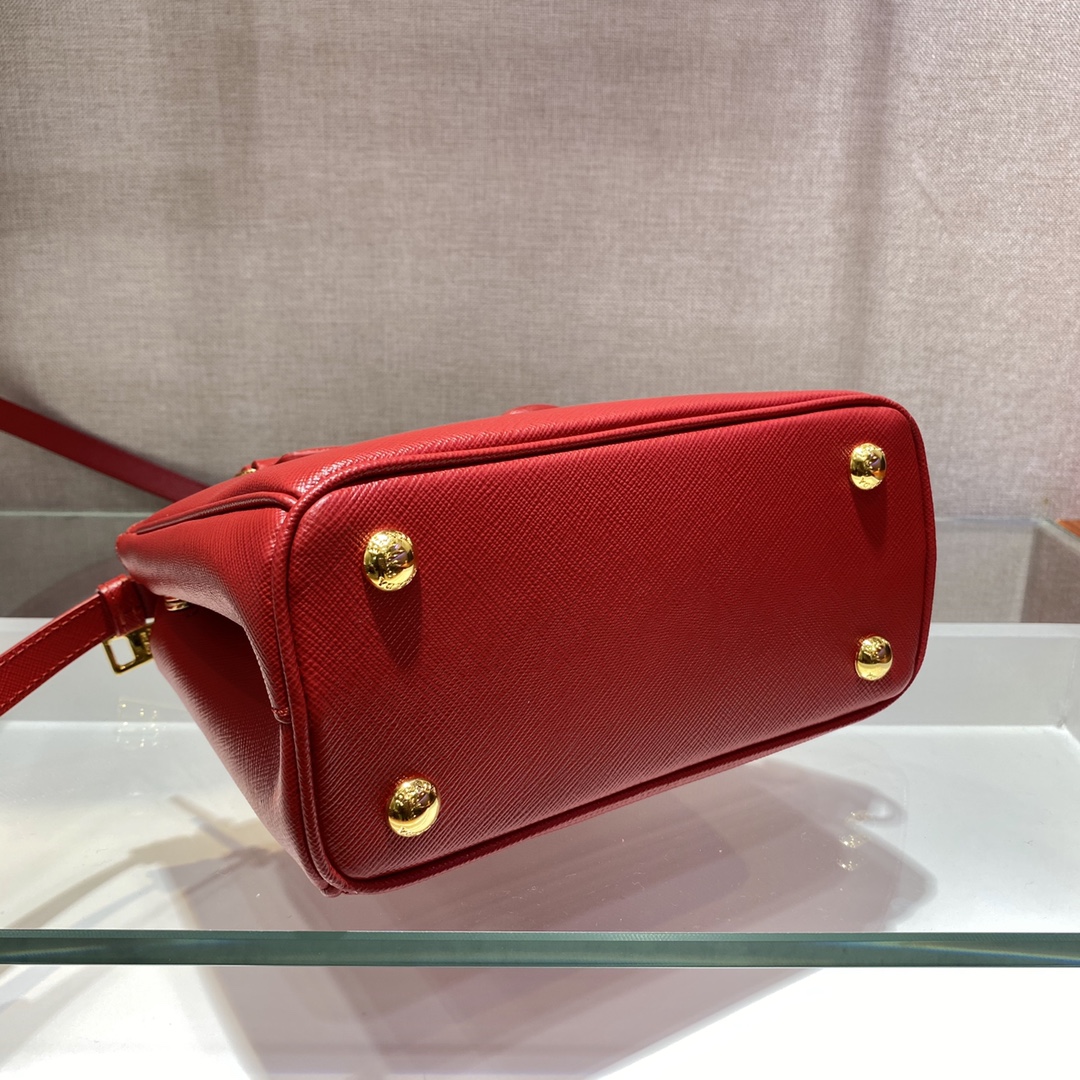 Prada Galleria Saffiano Leather Micro-Bag(20-14.5-9.5cm)   1BA906 - PerfectKickZ