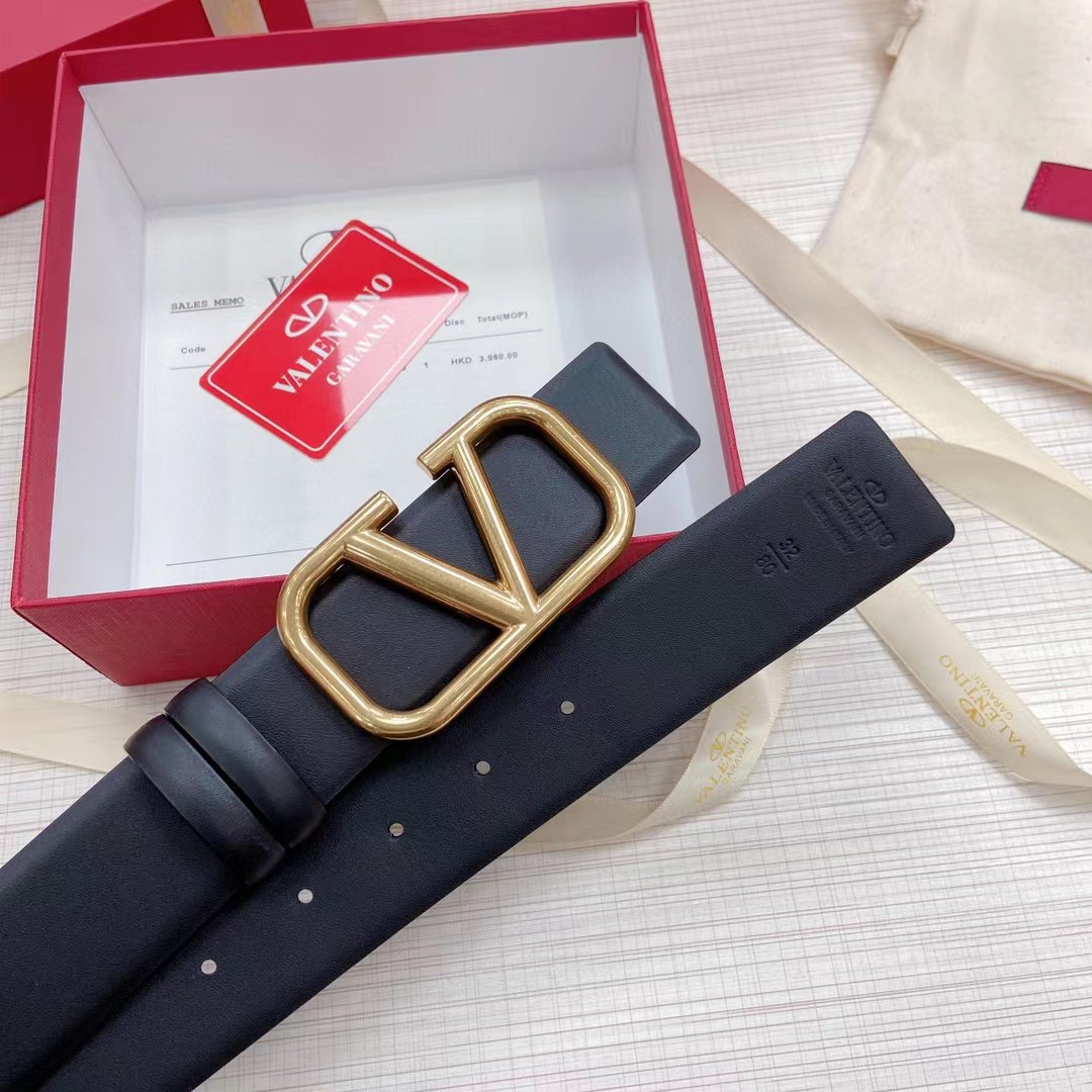 Valenti VLogo Signature 40mm  Reversible Belt - PerfectKickZ