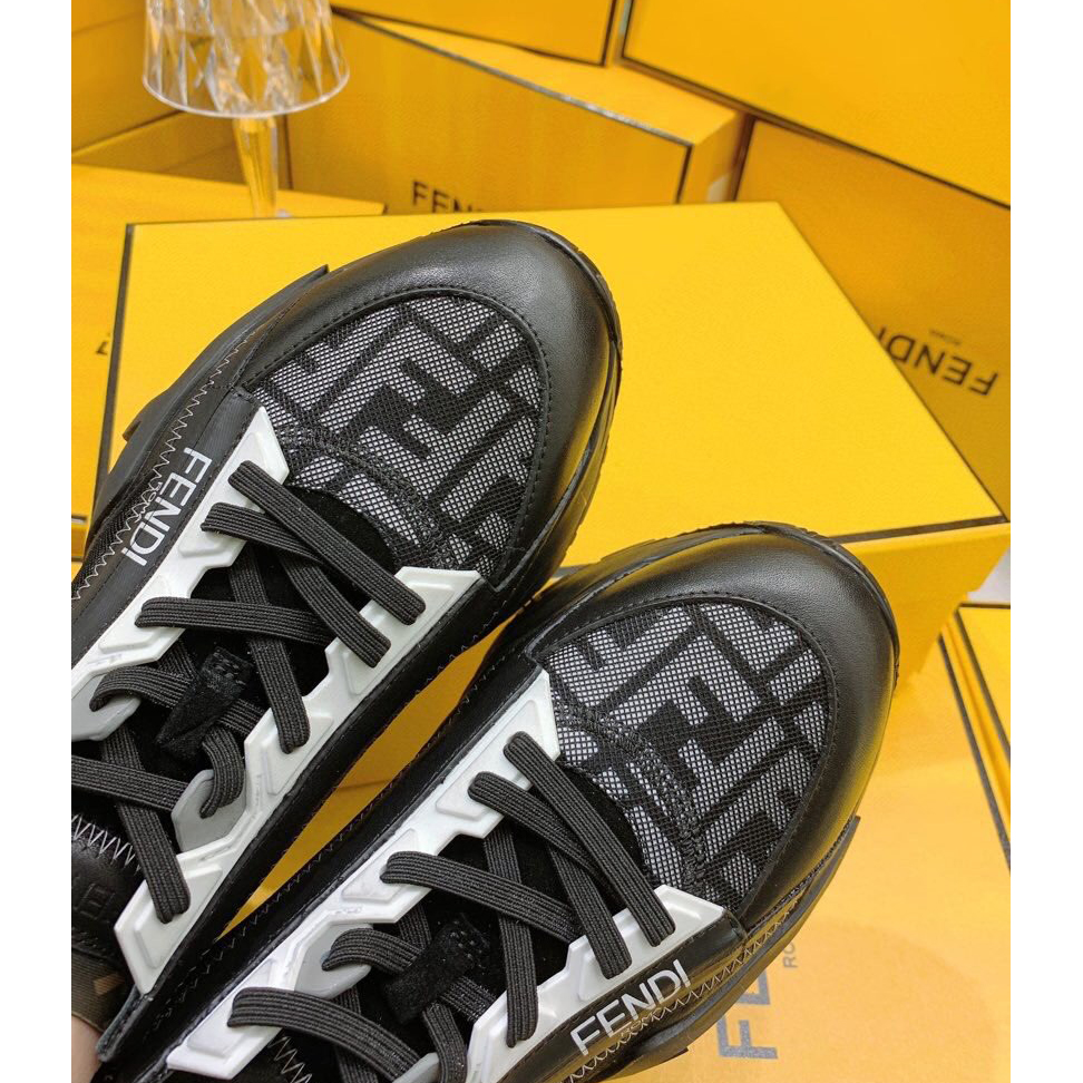 Fendi Flow Beige Suede Low-Tops Sneakers - PerfectKickZ