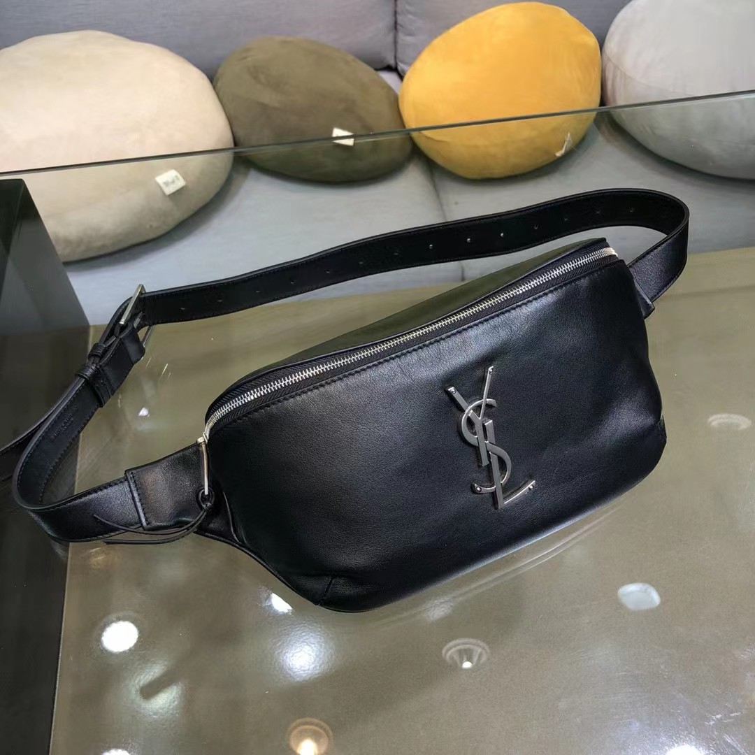 Saint Laurent Logo Bumbag（25-14-3.5cm） - PerfectKickZ