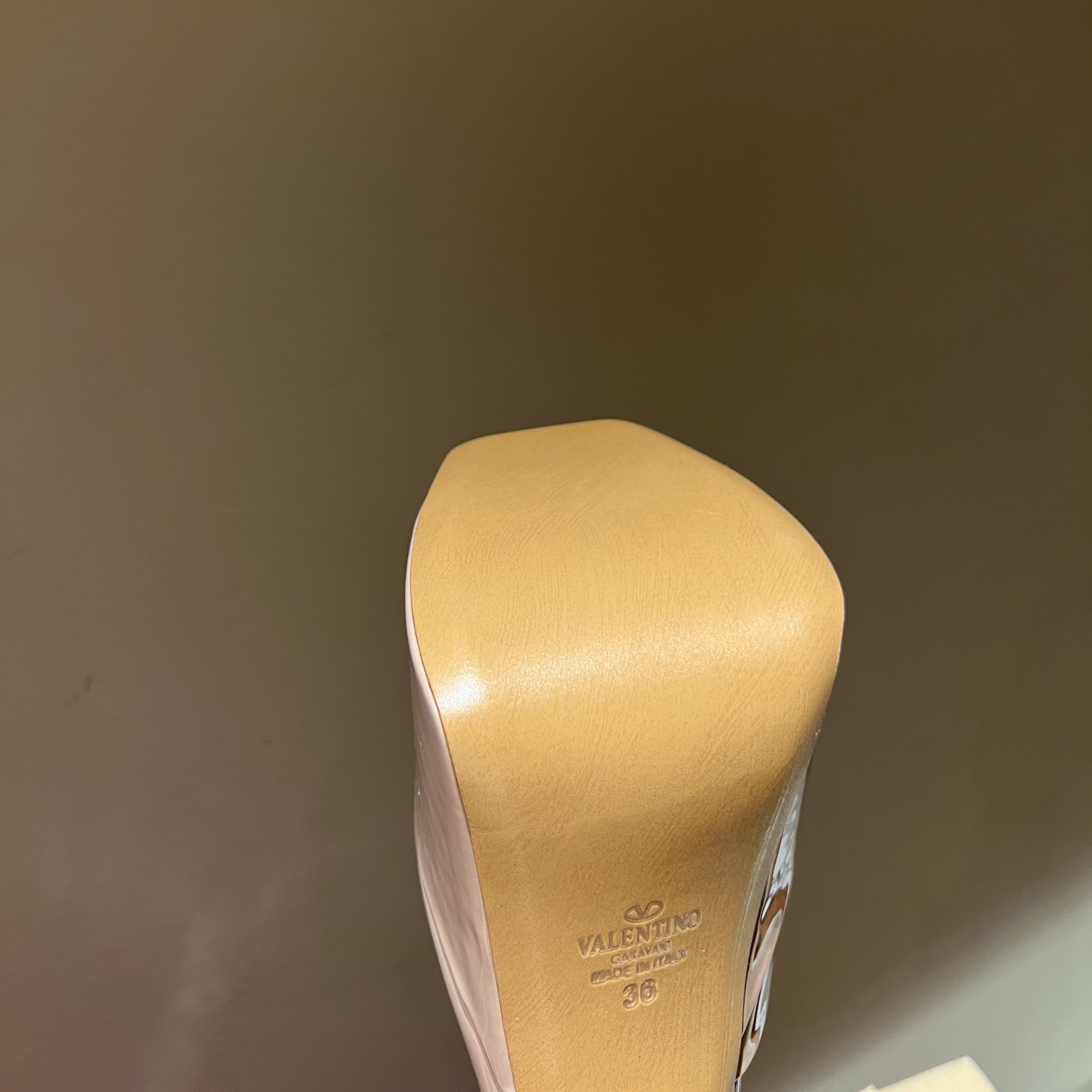 Valenti Garavani Tan-Go Platform Pump In Patent Leather  155 MM - PerfectKickZ
