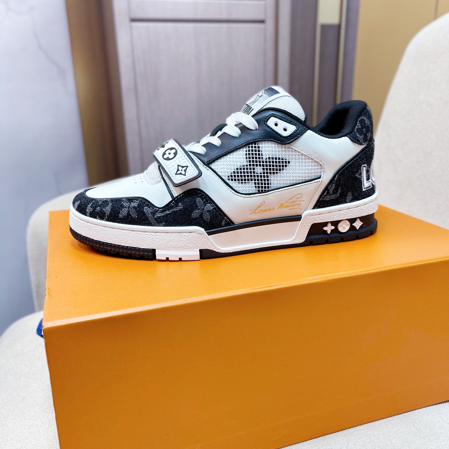 Louis Vuitton Trainer Sneaker(upon UK size) - PerfectKickZ