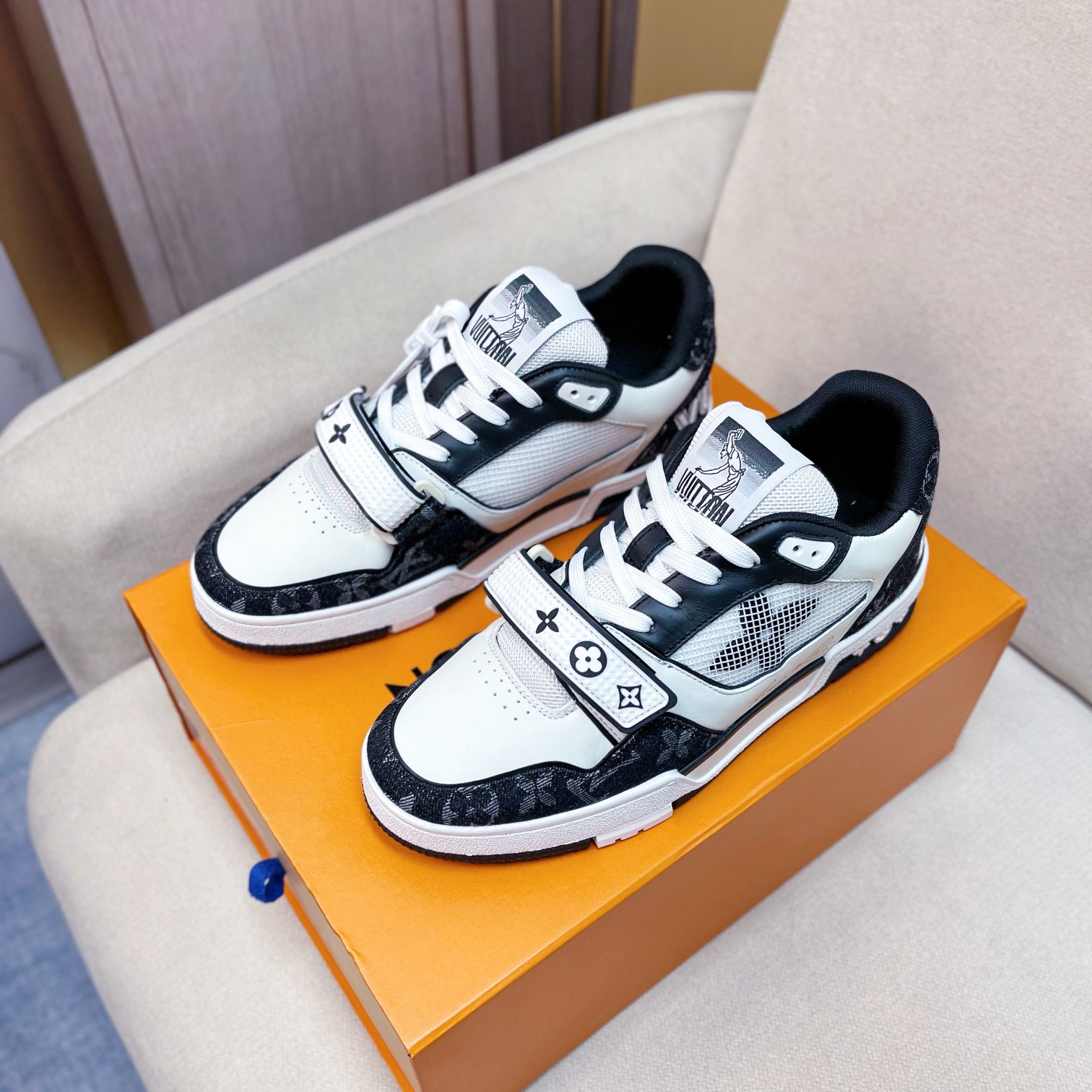 Louis Vuitton Trainer Sneaker(upon UK size) - PerfectKickZ