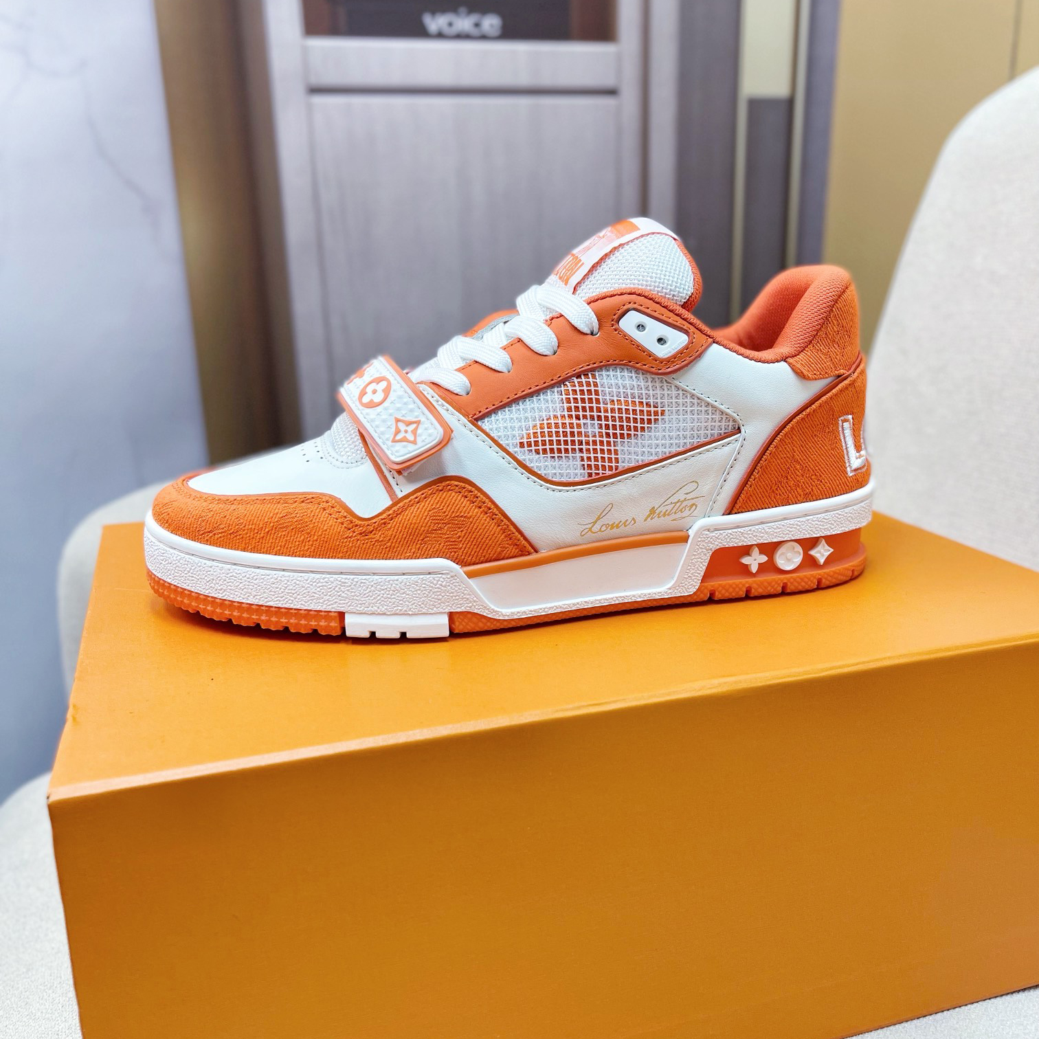 Louis Vuitton Trainer Sneaker(upon uk size) - PerfectKickZ