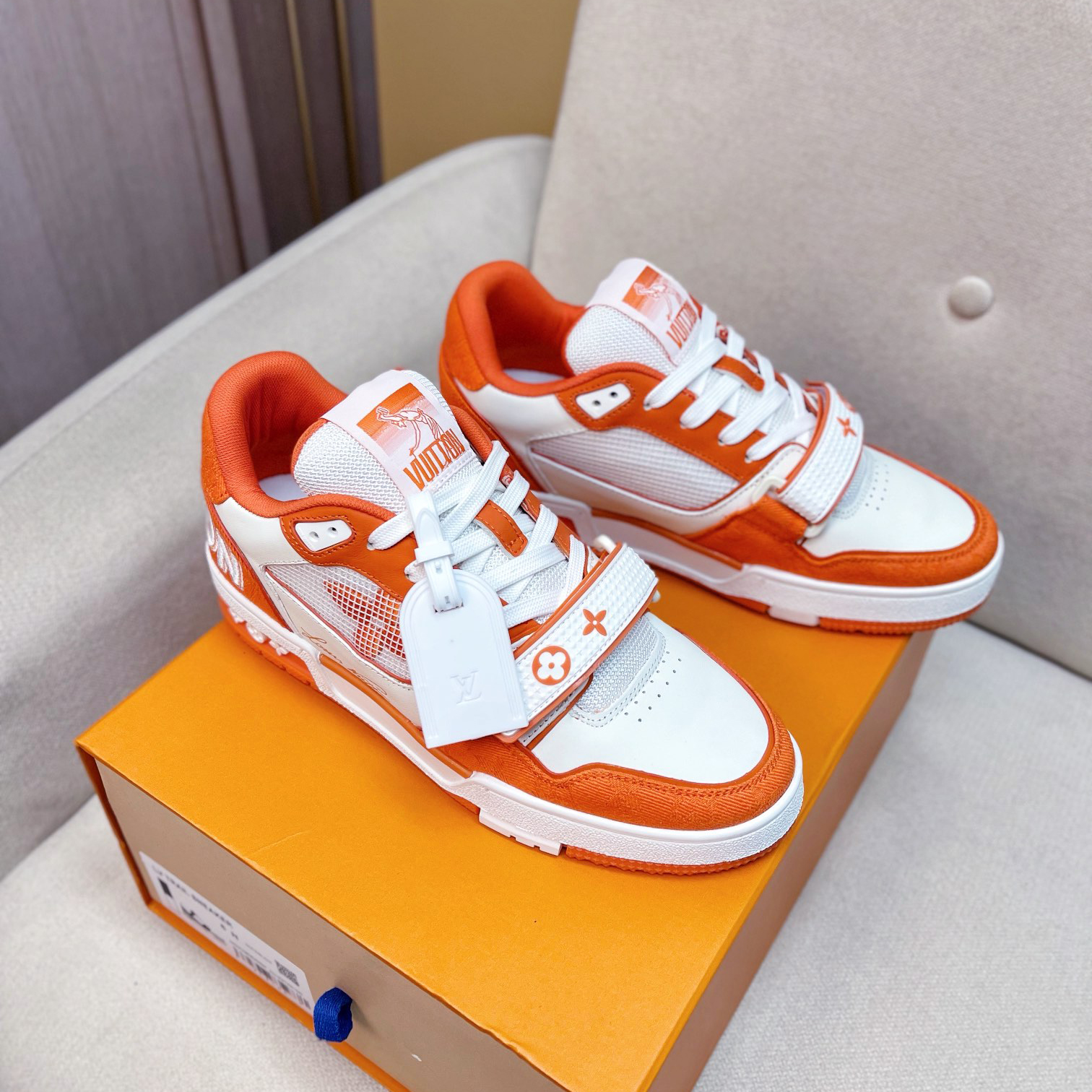 Louis Vuitton Trainer Sneaker(upon uk size) - PerfectKickZ