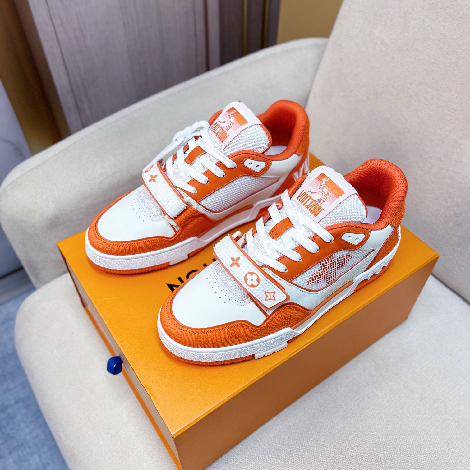 Louis Vuitton Trainer Sneaker(upon uk size) - PerfectKickZ