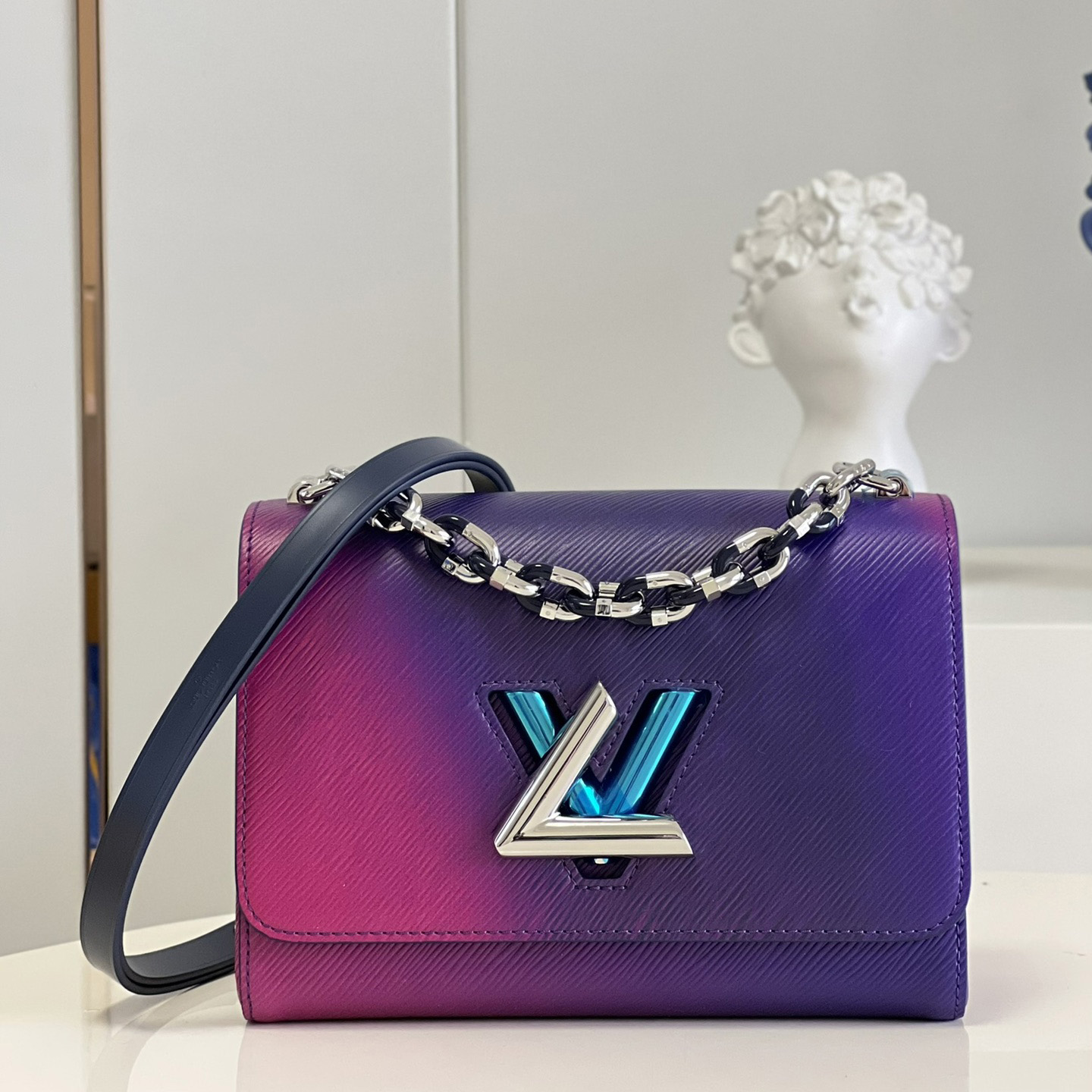 Louis Vuitton Twist MM Handbag(23-17-9.5CM)  M59894 - PerfectKickZ