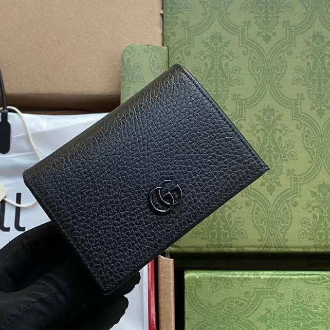 Gucci GG Marmont Card Case Wallet(11-9-3cm) - PerfectKickZ