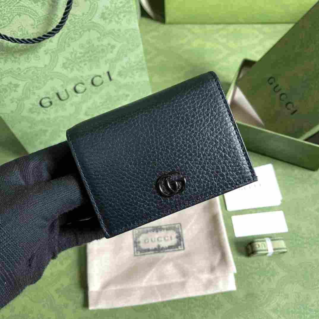 Gucci GG Marmont Card Case Wallet(11-9-3cm) - PerfectKickZ