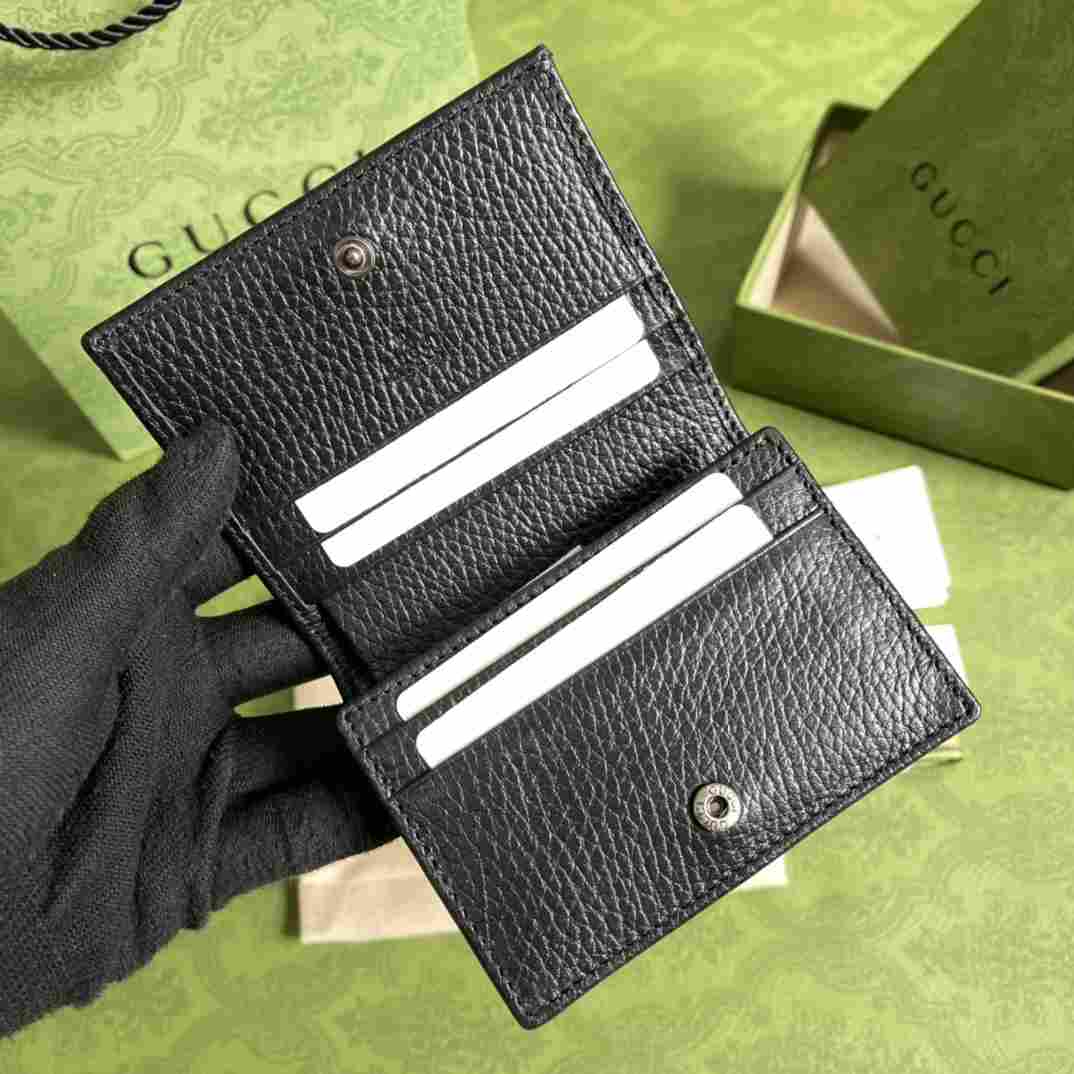 Gucci GG Marmont Card Case Wallet(11-9-3cm) - 