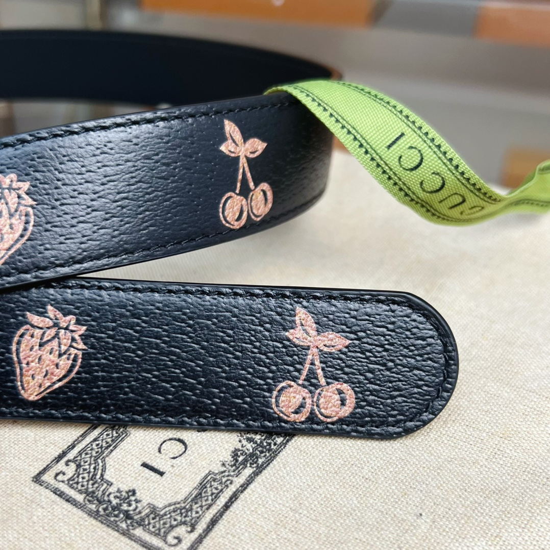 Gucci  GG Marmont Thin Belt - PerfectKickZ
