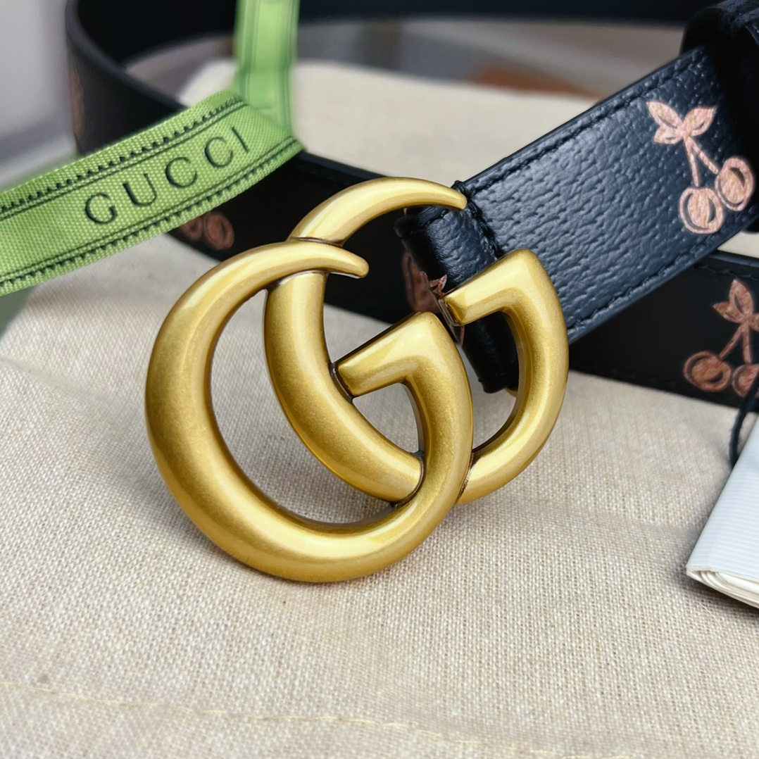 Gucci  GG Marmont Thin Belt - PerfectKickZ