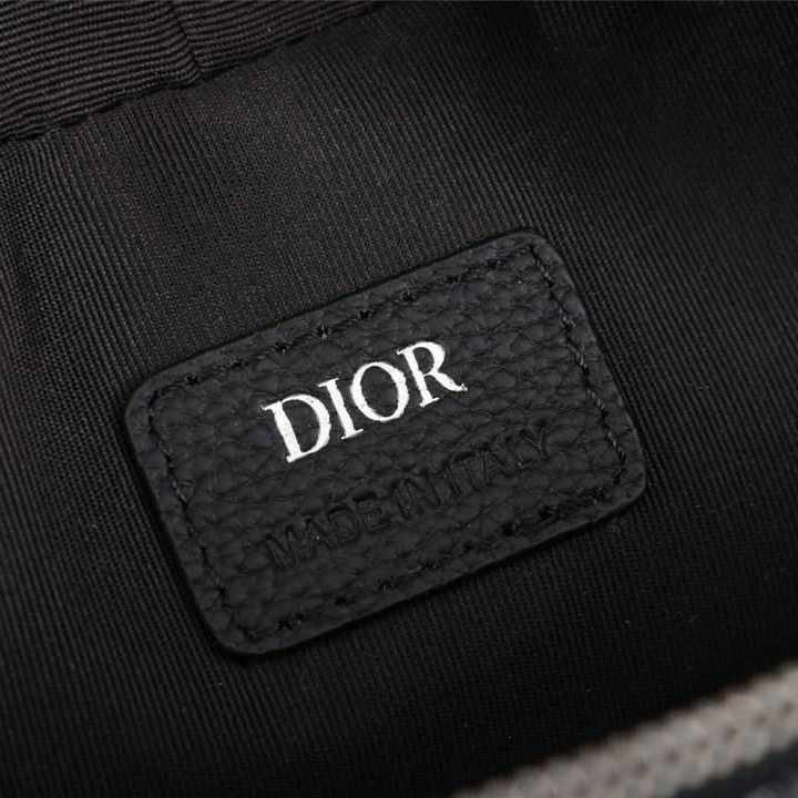 Dior Beige And Black Dior Oblique Jacquard Safari Messenger Bag - PerfectKickZ